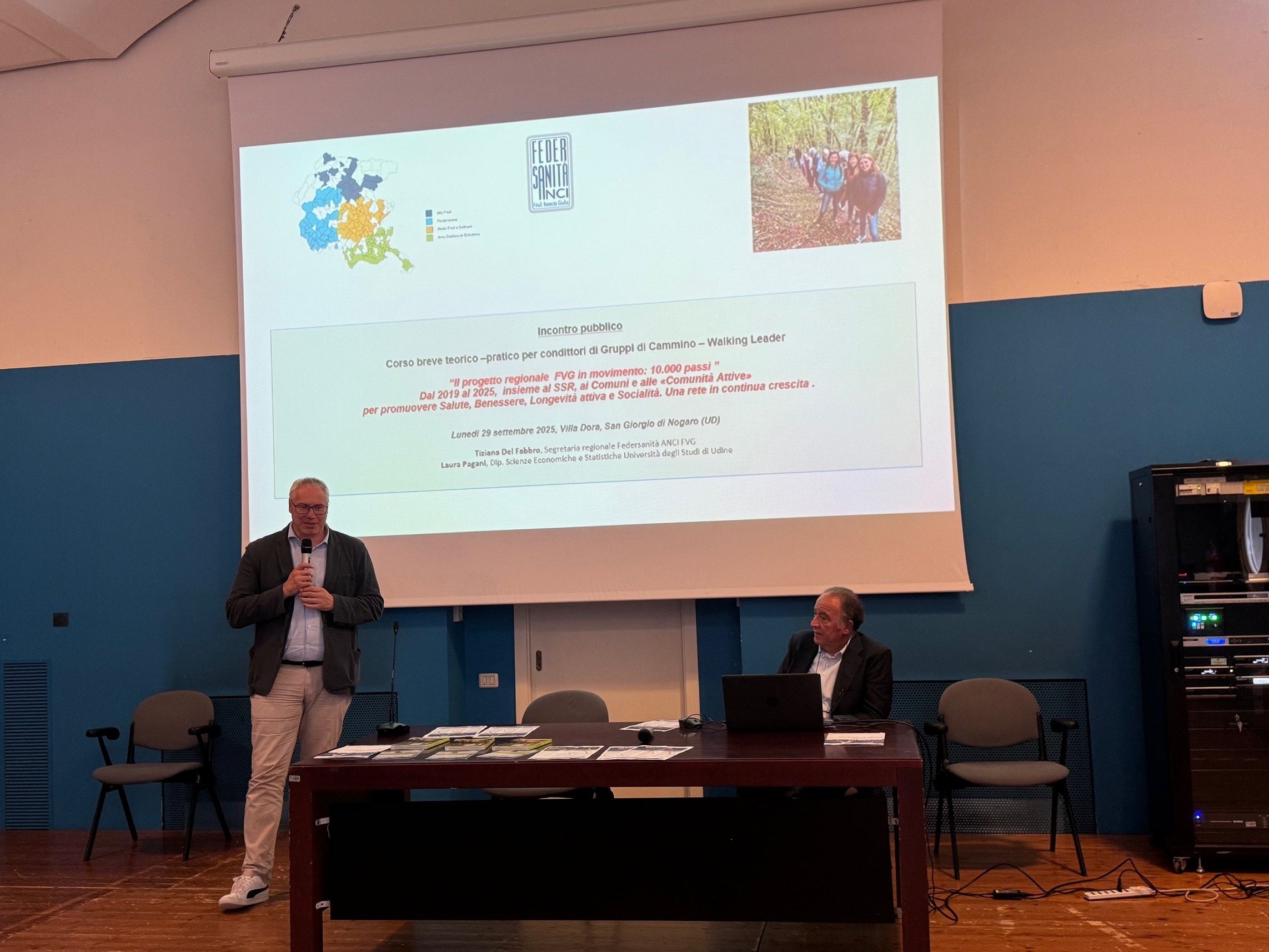 SALUTE. BORDIN: GRUPPI CAMMINO, CORSO FEDERSANITÀ PROMUOVE BENESSERE